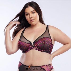 Savage x Fenty Sunset Leopard Unlined Bra